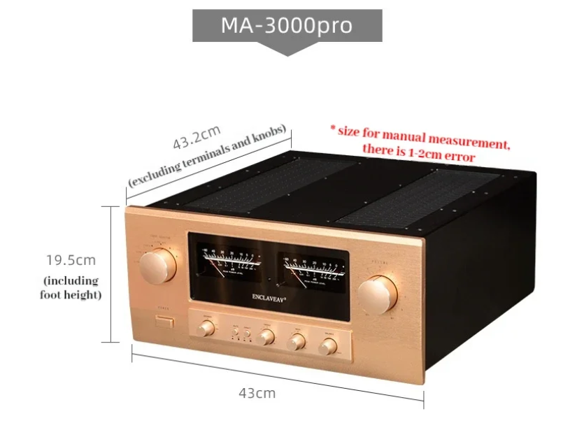 Refer to Accuphase MA3000PRO High Power Field Effect Tube HIFI Combined Machine HIFiI Power Amplifier 250W/CH(8Ω);350W/CH(4Ω)