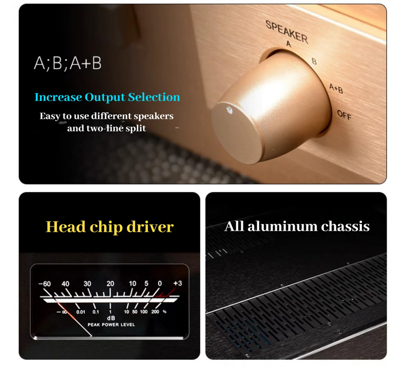 Refer to Accuphase MA3000PRO High Power Field Effect Tube HIFI Combined Machine HIFiI Power Amplifier 250W/CH(8Ω);350W/CH(4Ω)