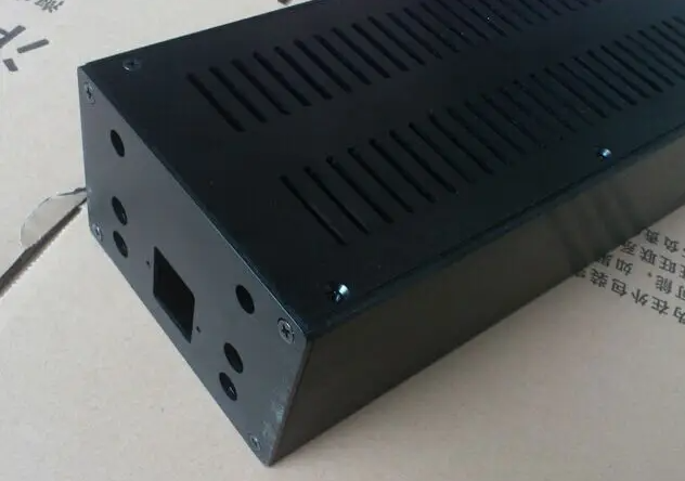 Full aluminum HIFI AMP chassis 1409 amplifier enclosure headphone box 140 x90 x311MM