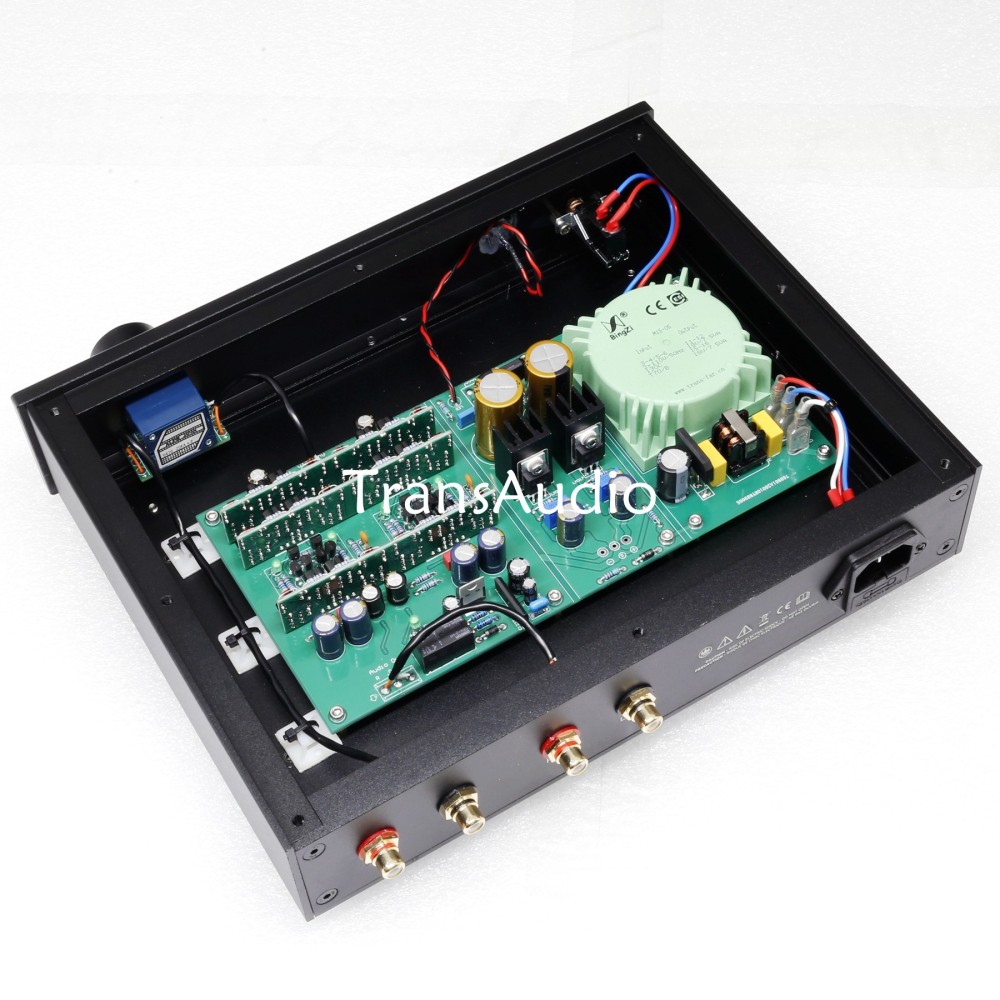 Finished Current Feedback HI-end preamplifier Refer to Marantz HDAM-SA3 circuit