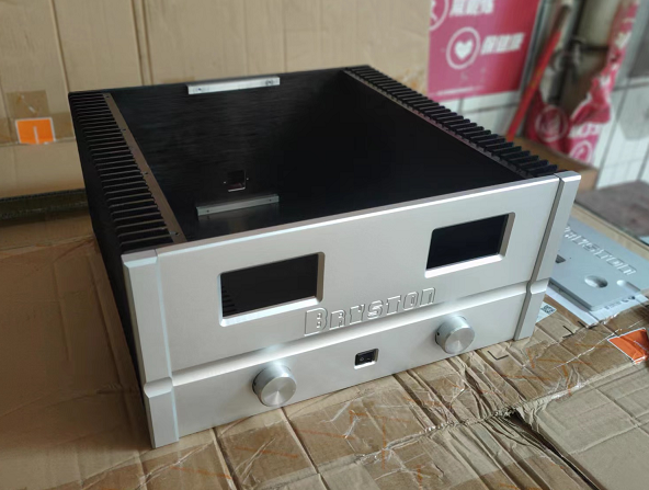 430*200 full aluminum alloy Class A amplifier chassis DIY HI-END Audio Amp Case Suitable for installing Bryston circuits