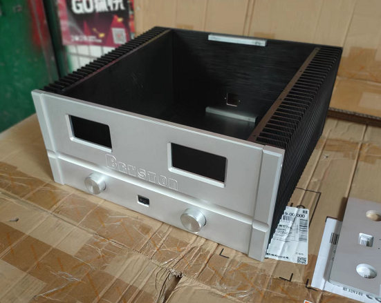 430*200 full aluminum alloy Class A amplifier chassis DIY HI-END Audio Amp Case Suitable for installing Bryston circuits