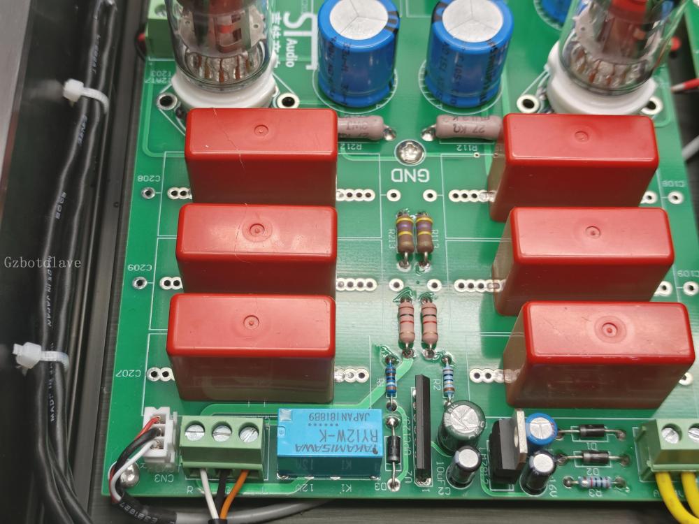 latest upgrade finished JADIS JP200 Tube Preamplifier 6Z4（6X4)）+EAC881 HIFI Audio Valve Preamp have Balanced version for choose
