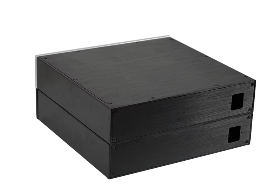 3207 full aluminum decoder chassis HIFI DIY preamp case power supply box