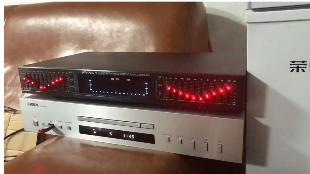 HIFI Digital Remote control Bluetooth HD stereo preamplifier EQ Equalizer High low equalizer home stereo tuner dual 10 segments