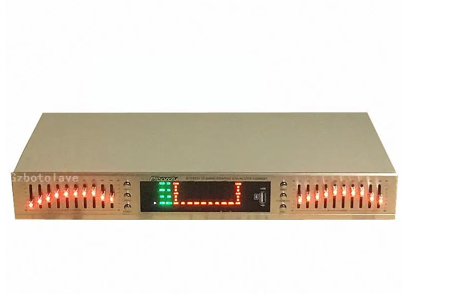 HIFI Digital Remote control Bluetooth HD stereo preamplifier EQ Equalizer High low equalizer home stereo tuner dual 10 segments