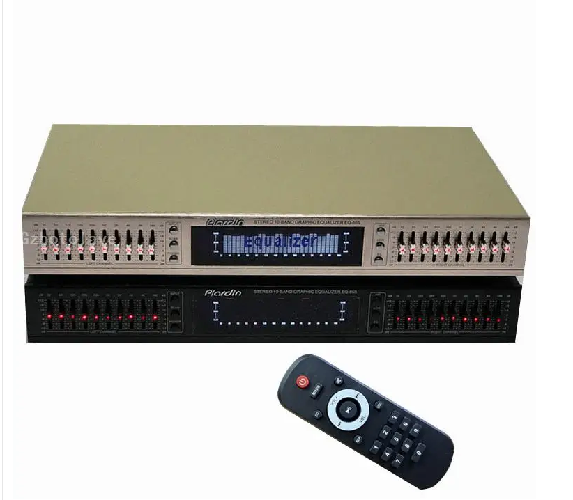 HIFI Digital Remote control Bluetooth HD stereo preamplifier EQ Equalizer High low equalizer home stereo tuner dual 10 segments