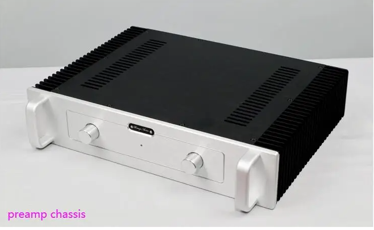 BZ4309F Full Aluminum Amplifier Chassis Amp Enclosure / Pre-Amp Case Box 430*90*308mm