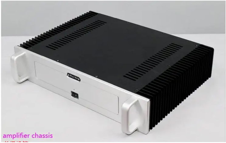 BZ4309F Full Aluminum Amplifier Chassis Amp Enclosure / Pre-Amp Case Box 430*90*308mm
