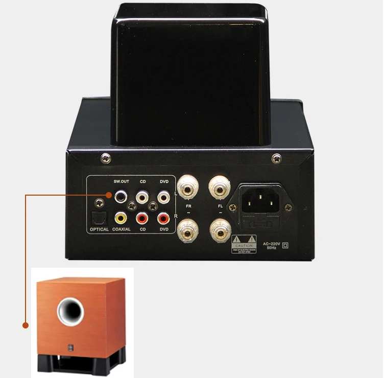 80W+80W HiFi Tube Amplifier High Power Fever Amplifier Audio Speaker Amplifier for Home Theater with Bluetooth 5.0 Ear Amplifier