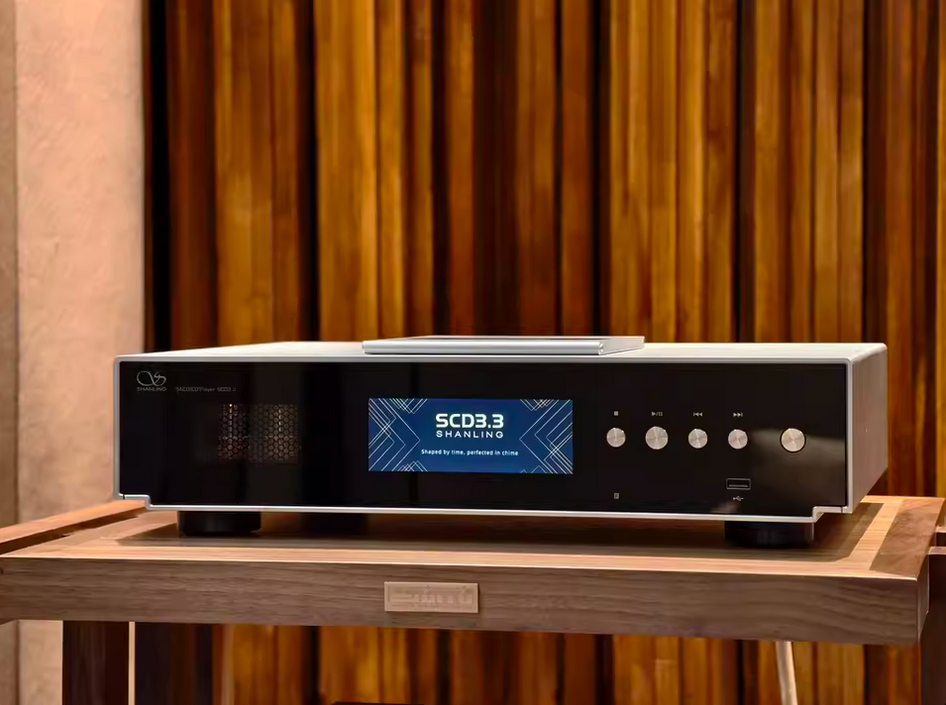 Shanling SCD3.3 R2R SACD Player 12AT7 Electronic Tube 24BIT Decoder Bluetooth USB Player Music Audio Support SDAC MQA-CD