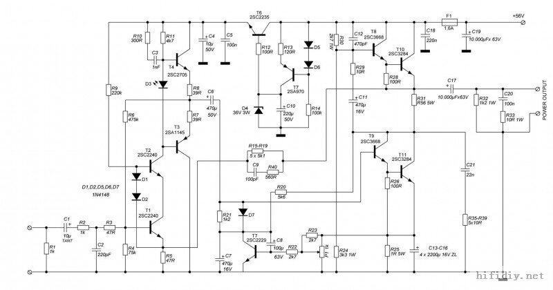 Replica Sugden IA4 circuit Pure Class A 33W Single ended Amplifier Board