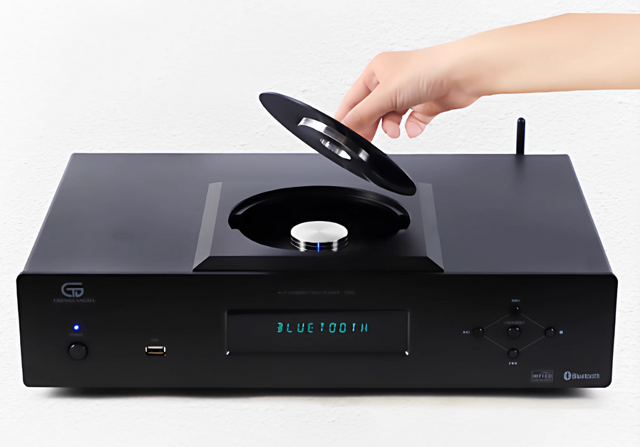 CD50HIFI Professional CD Player with Bluetooth 5.3 SC6137 DAC Chip High-End Balanced CD Music Player DA11 Drive Mechanism