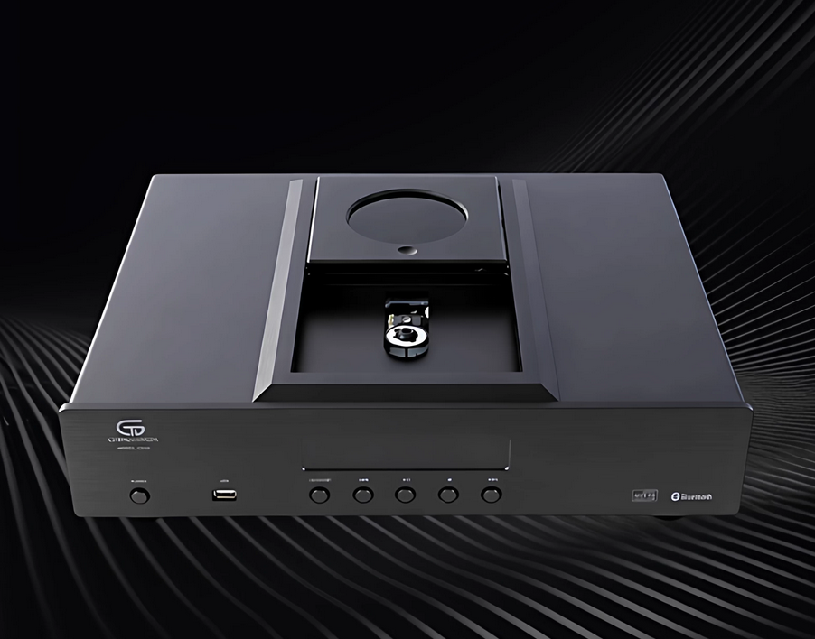 HIFI CD Player ESS9038Q2M DAC Wireless Bluetooth Fully Balanced OPA2604 OpAmp CD Music Turntable Toroidal Transformer