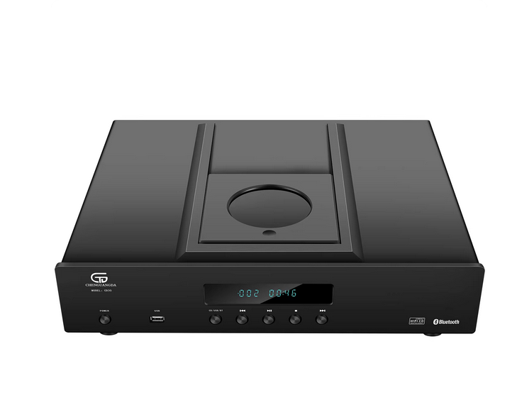 HIFI CD Player ESS9038Q2M DAC Wireless Bluetooth Fully Balanced OPA2604 OpAmp CD Music Turntable Toroidal Transformer