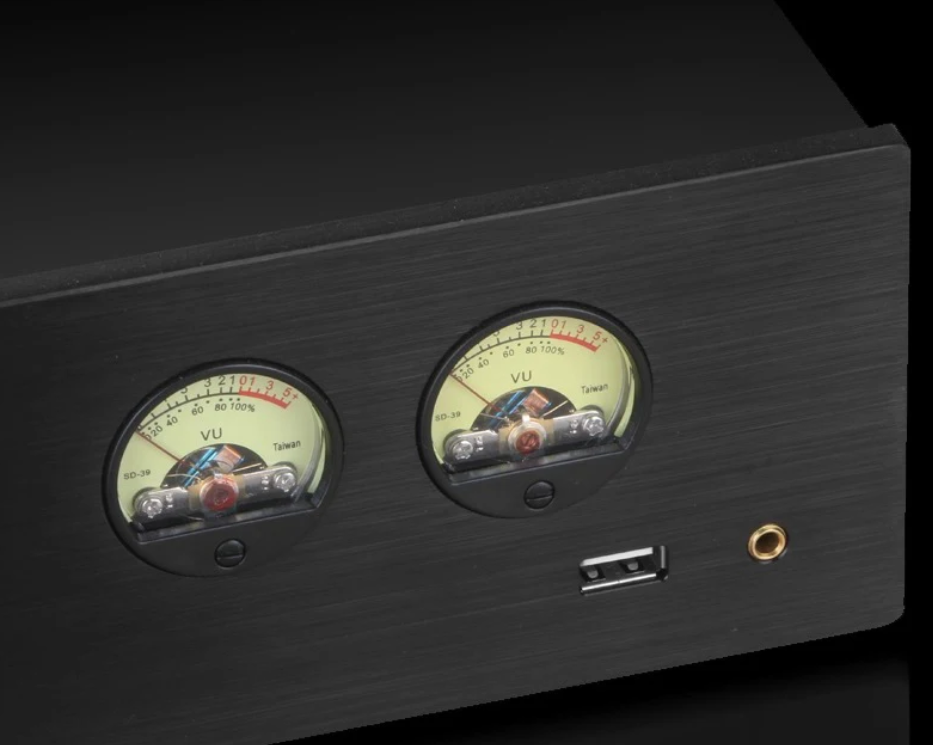 SA-188 HIFICD Player Bluetooth 5.2 SPHE8104 DAC Chip Dual VU Meters Audiophile CD Music Transport Supports Electronic Shockproof