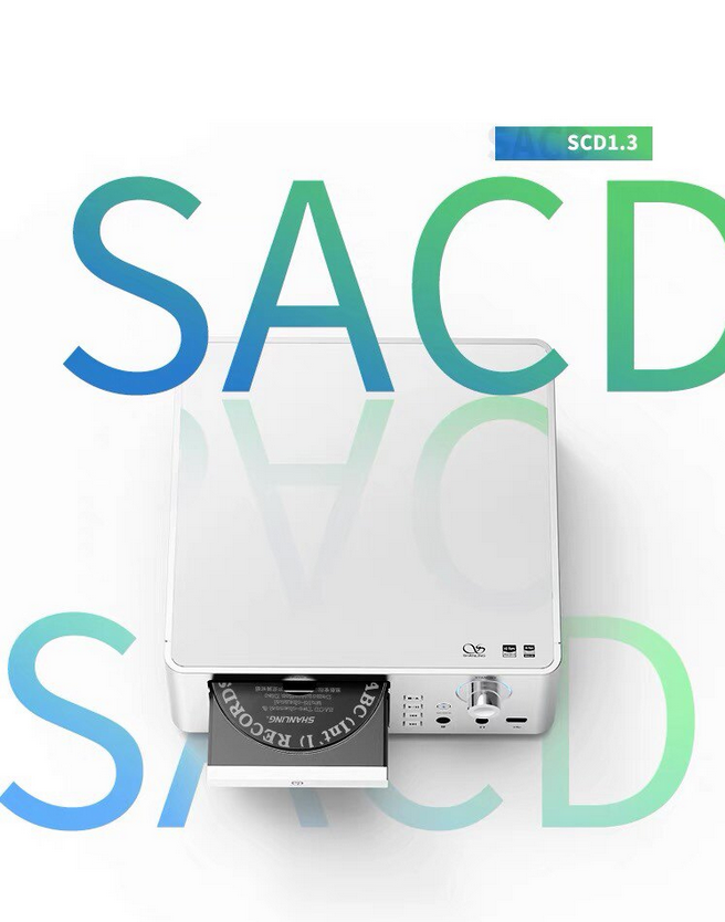 SHANLING SCD1.3 SACD CD Player Hi-Res Audio Sanyo HD870 ME1389EE system AK4499EX AK4191 DAC chips Bluetooth LDAC PCM768 DSD512