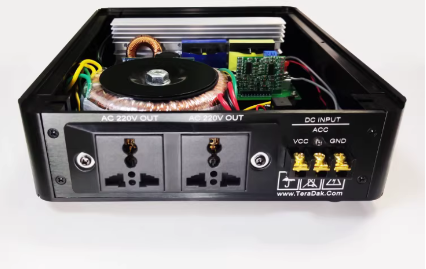 TeraDak pure sine wave 12V to 220V/110V  inverter isolated regenerative power supply Audio FiHi power supply