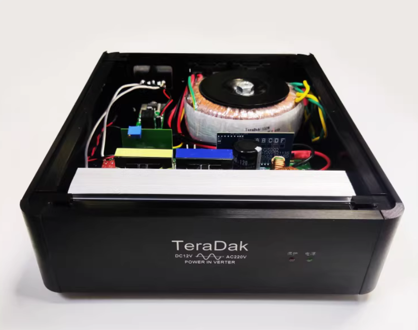 TeraDak pure sine wave 12V to 220V/110V  inverter isolated regenerative power supply Audio FiHi power supply