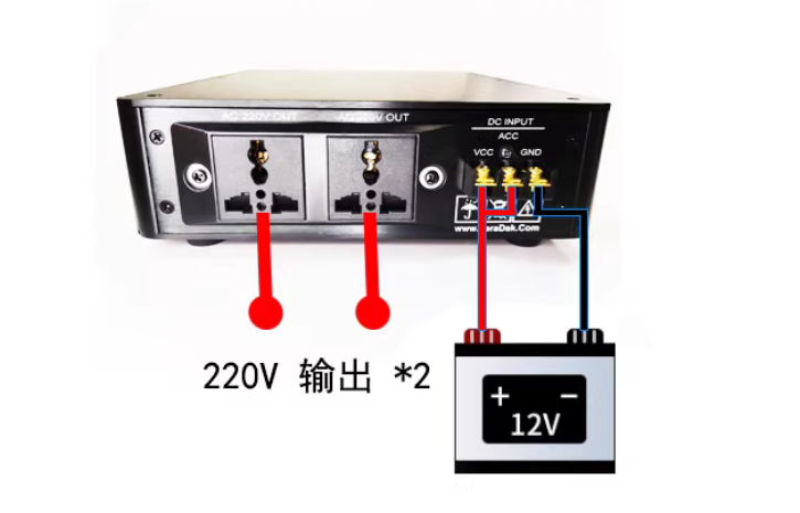 TeraDak pure sine wave 12V to 220V/110V  inverter isolated regenerative power supply Audio FiHi power supply