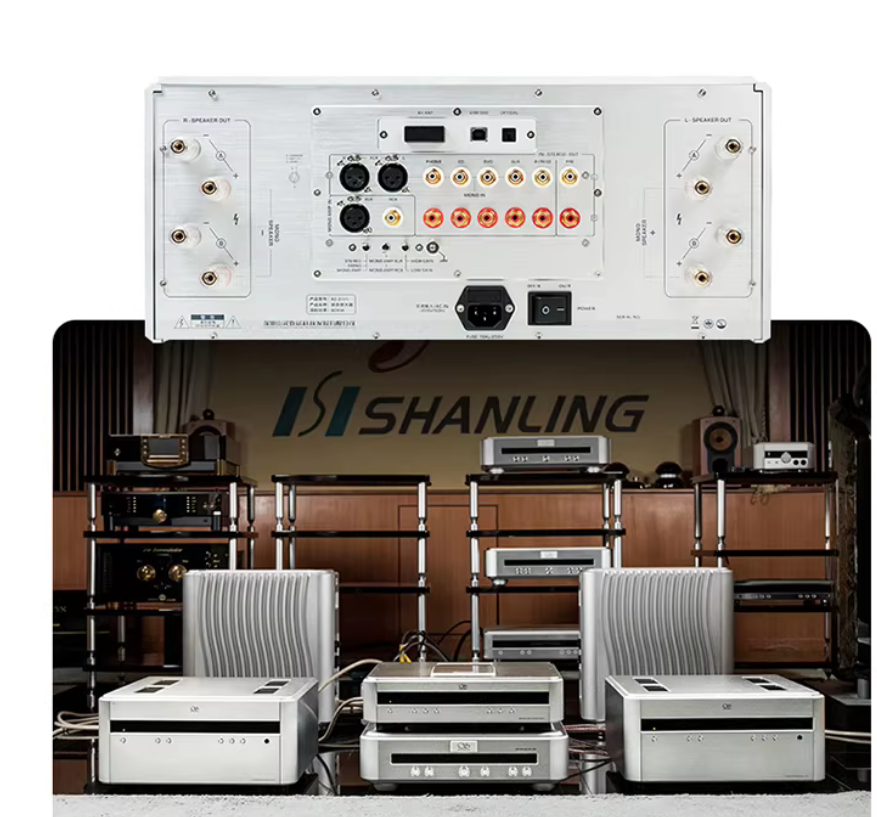 200Wx2  Shanling A3.2 (21) Hi-End Decoder Amplifier HIFI Stereo Power, Integrated ,Mono AMP 2SC3264 BT5.0 With Remote