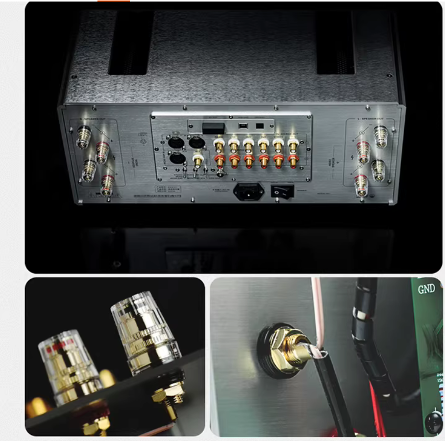200Wx2  Shanling A3.2 (21) Hi-End Decoder Amplifier HIFI Stereo Power, Integrated ,Mono AMP 2SC3264 BT5.0 With Remote