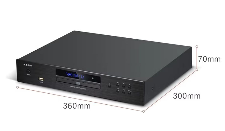 Audiophile HIFI CD Player Bluetooth 5.0 USB Lossless Music Player Balanced Digital Optical Coaxial Output DTS Music Turntable