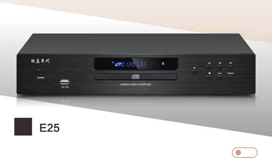 Audiophile HIFI CD Player Bluetooth 5.0 USB Lossless Music Player Balanced Digital Optical Coaxial Output DTS Music Turntable