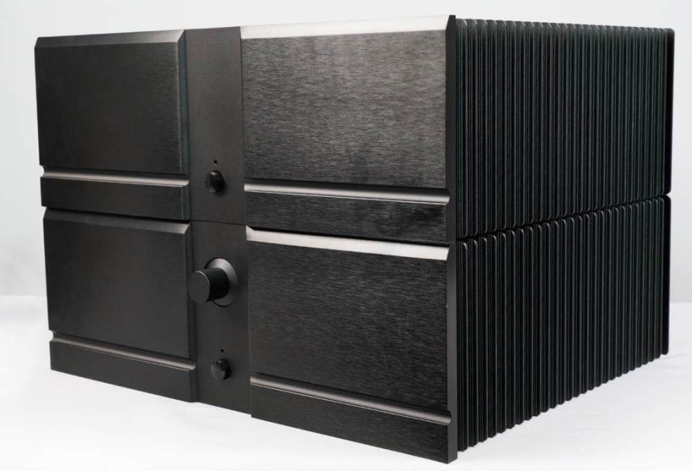 4315 All Aluminum Chassis class A Amplifier Enclosure DIY Auido Box Power Amp Case 430MM*150MM*361MM