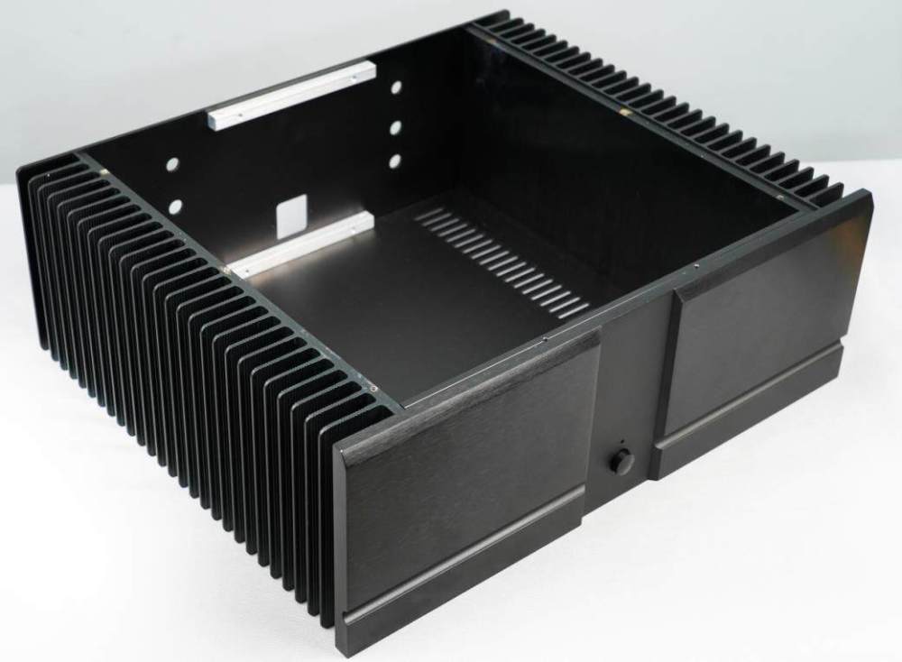 4315 All Aluminum Chassis class A Amplifier Enclosure DIY Auido Box Power Amp Case 430MM*150MM*361MM