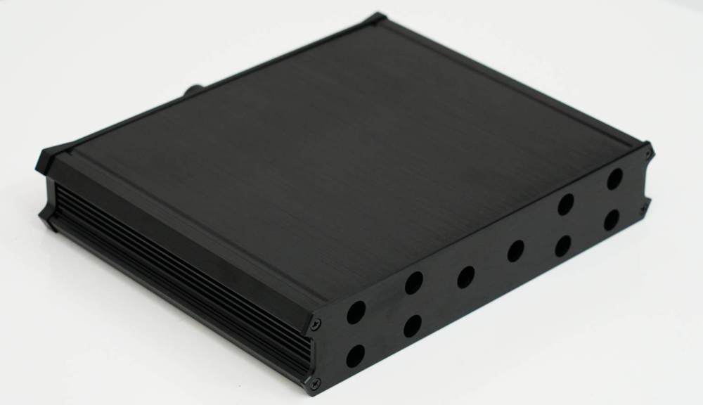X234 Full Aluminum alloy 4-channel audio signal input switch case signal controller chassis Passive preamp box