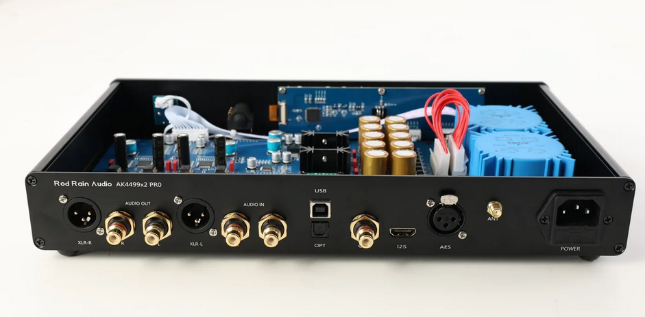Signature Audio Decoder Dual AK4499EX DAC QCC3084 Bluetooth 5.4 HIFI Audio Decoder AMANERO USB Daughter Card DSD512 384KHz