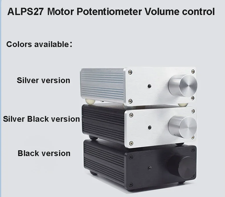 HiFi Audio Passive Remote Control Volume Control APLS Amplifier Preamp Motor Potentiometer Relay Adjusts Volume