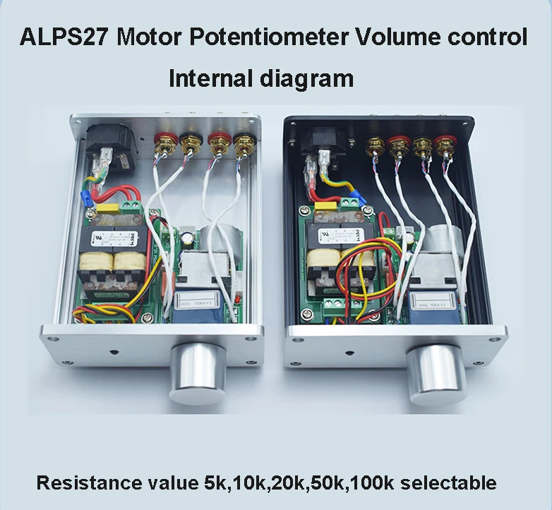 HiFi Audio Passive Remote Control Volume Control APLS Amplifier Preamp Motor Potentiometer Relay Adjusts Volume