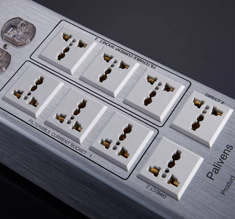New P20 Audio power filter 3000W 15A Power Filter Purifier Power strip Audio Extension Socket AC110V-250V