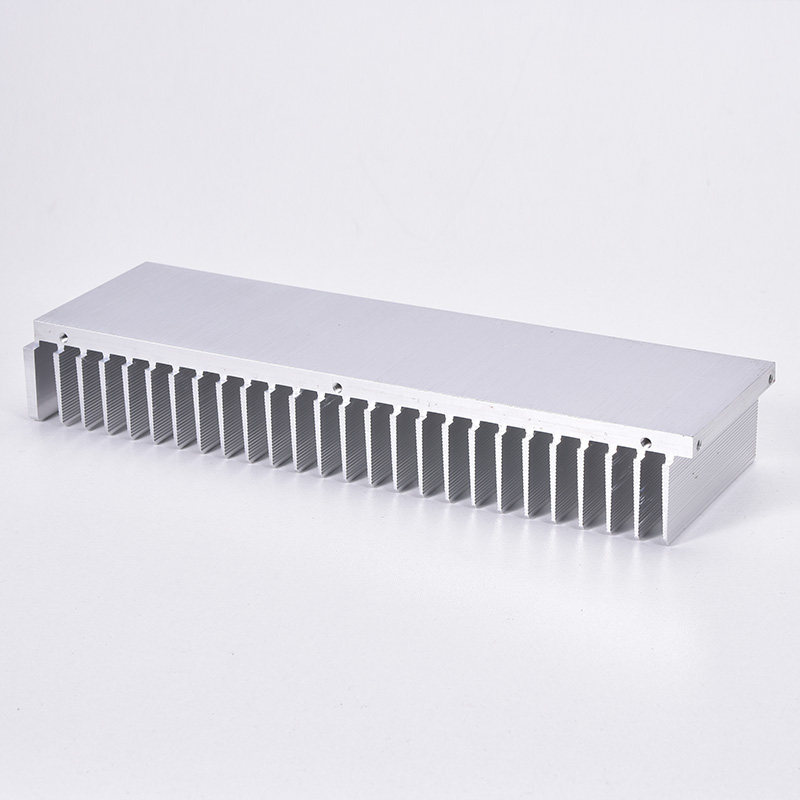 1pcs Aluminum E Heatsink for Audio Amplifier DIY 263mm*40mm*80mm