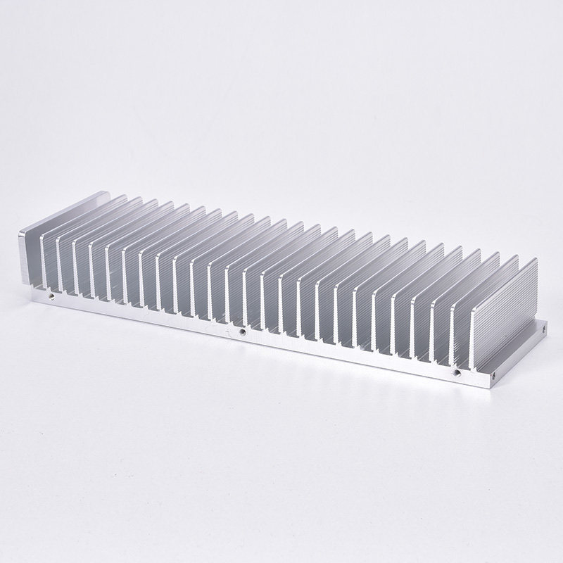 1pcs Aluminum E Heatsink for Audio Amplifier DIY 263mm*40mm*80mm