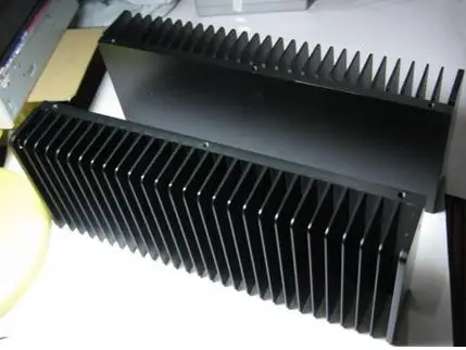 1pcs aluminum E Heatsink for audio DIY amplifier 348mm*50mm*125mm/145mm fhor choose