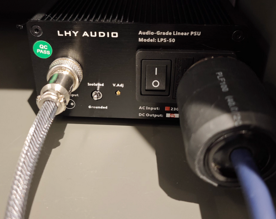 LPS50 Audiophile HiFi audio Low noise DC linear regulator power supply DC5V/9/12/15/18V