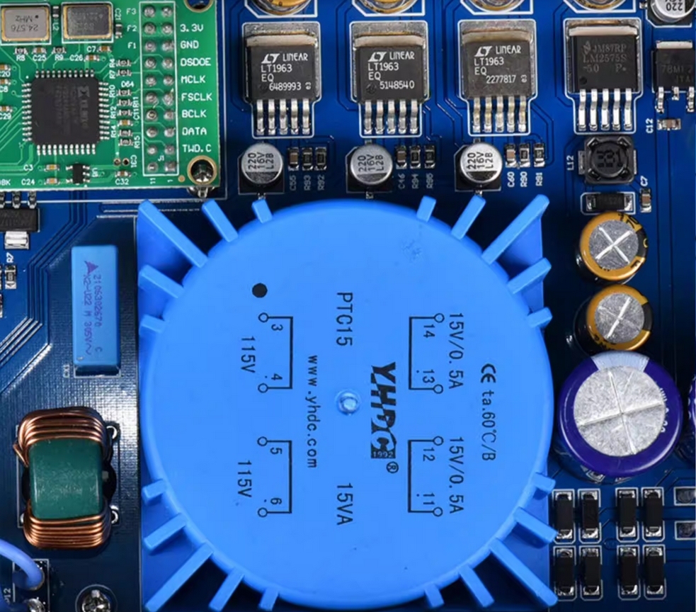 latest Rod rain audio DA10 dual core ES9038 DSD512 Bluetooth 5.4 decoder DAC headphone amplifier