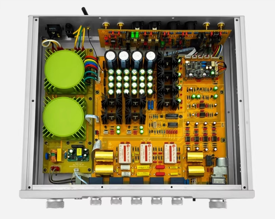 X1 Audiophile Class A HIFI fully balanced preamplifier with remote control
