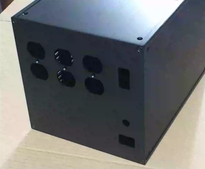 2222 Full Aluminum alloy Multi purpose upgraded version amplifier chassis HIFI DIY case power supply box