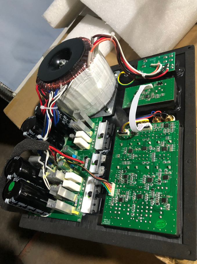 high power 2000W H800 A380 Subwoofer Power Amplifier Board with EQ faction