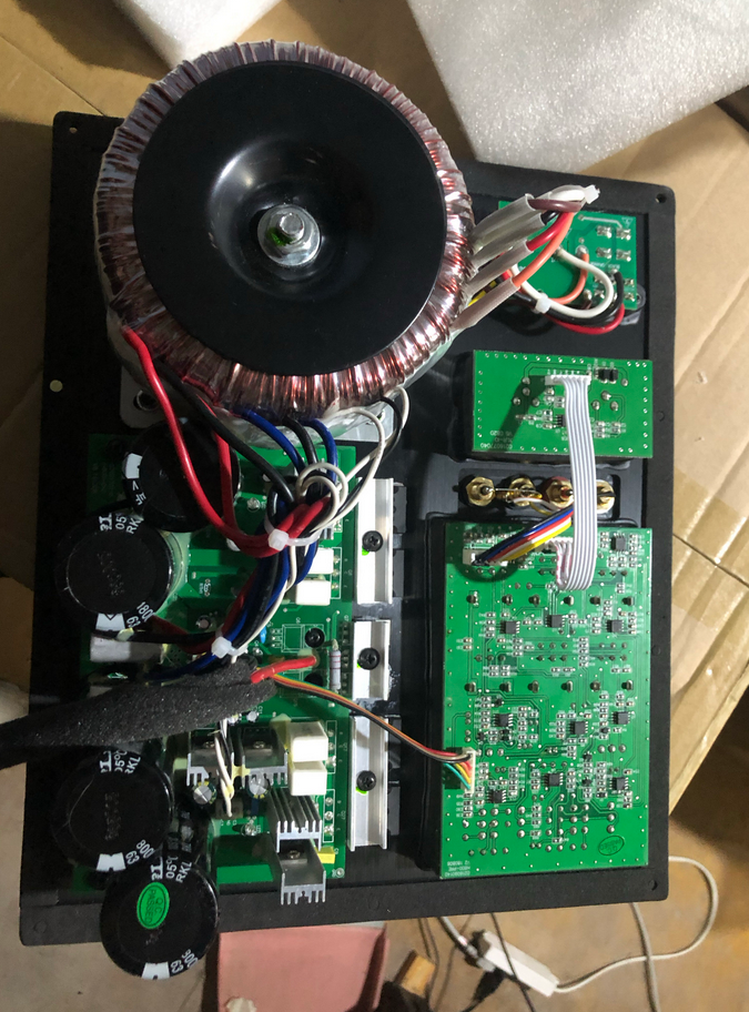 high power 2000W H800 A380 Subwoofer Power Amplifier Board with EQ faction