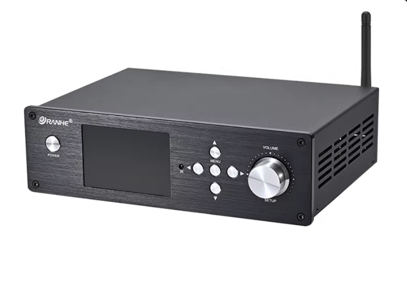 Desktop HIFI Digital Music Player Dual ES9039Q2M DAC QCC3084 Bluetooth 5.4 Decoding Music Turntable Support DSD256 DTS Decoding