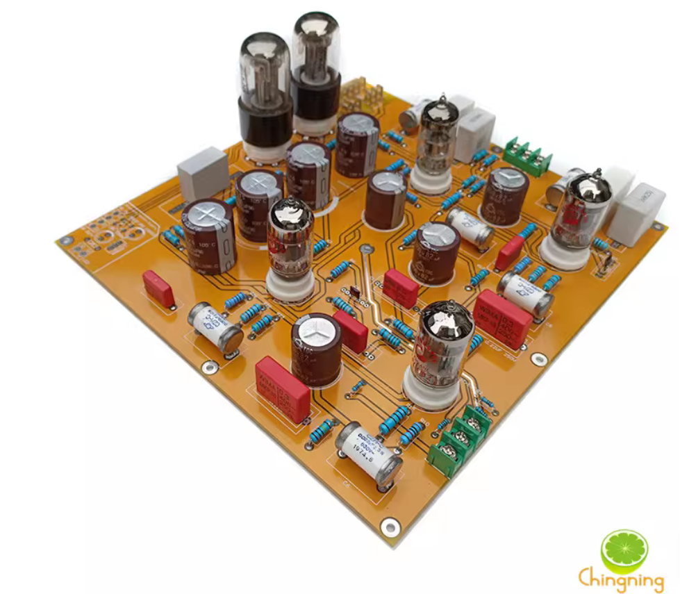 American CAT SL-1 circuit tube  preamp circuit board, ECC82 ECC83 6N11 tube preamplifier board, AC filament power supply. sweet tone