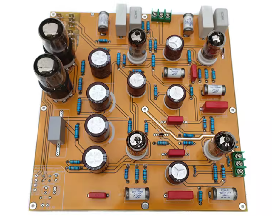 American CAT SL-1 circuit tube  preamp circuit board, ECC82 ECC83 6N11 tube preamplifier board, AC filament power supply. sweet tone
