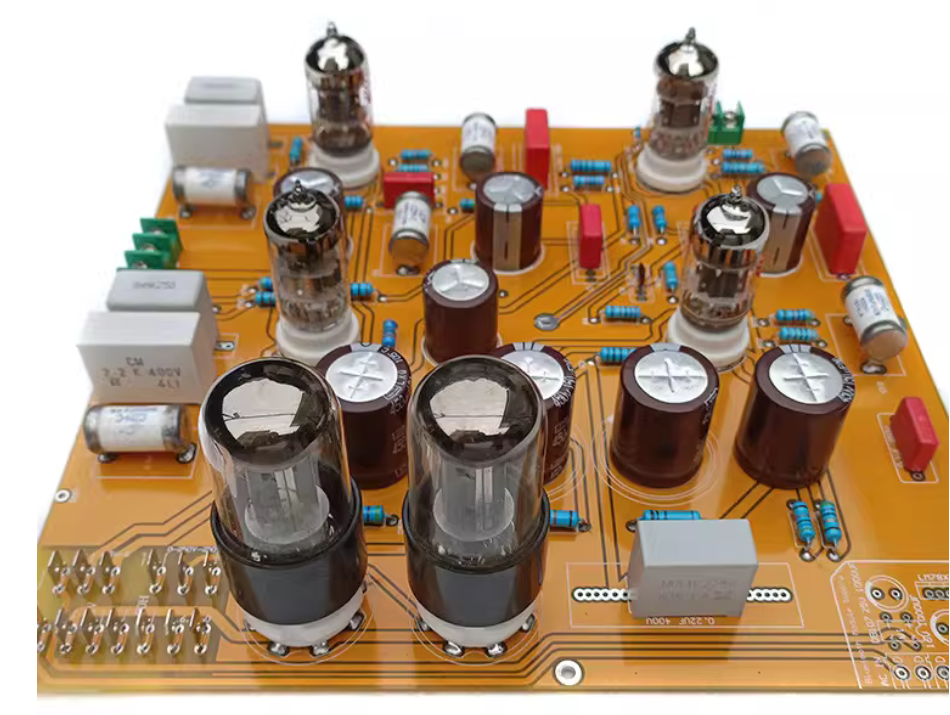 American CAT SL-1 circuit tube  preamp circuit board, ECC82 ECC83 6N11 tube preamplifier board, AC filament power supply. sweet tone