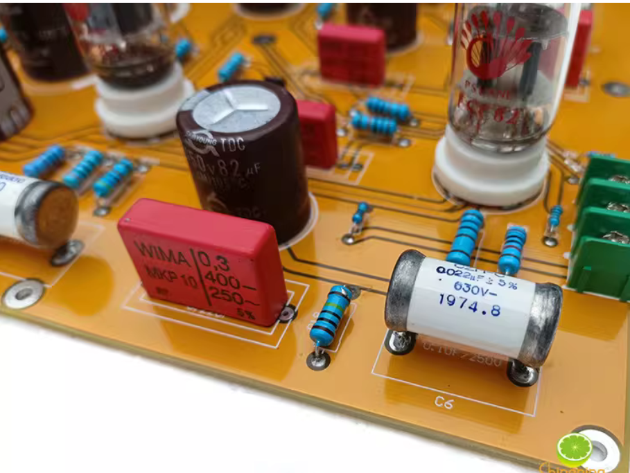 American CAT SL-1 circuit tube  preamp circuit board, ECC82 ECC83 6N11 tube preamplifier board, AC filament power supply. sweet tone