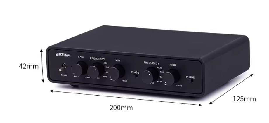 Weiliang Audio High-end two/three-way electronic crossover pre-amplifier with adjustable crossover point